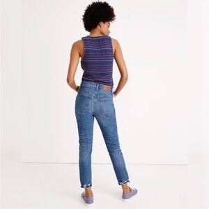 Madewell The High-Rise Slim Boyjean in‎ Melbourne Wash Size 27